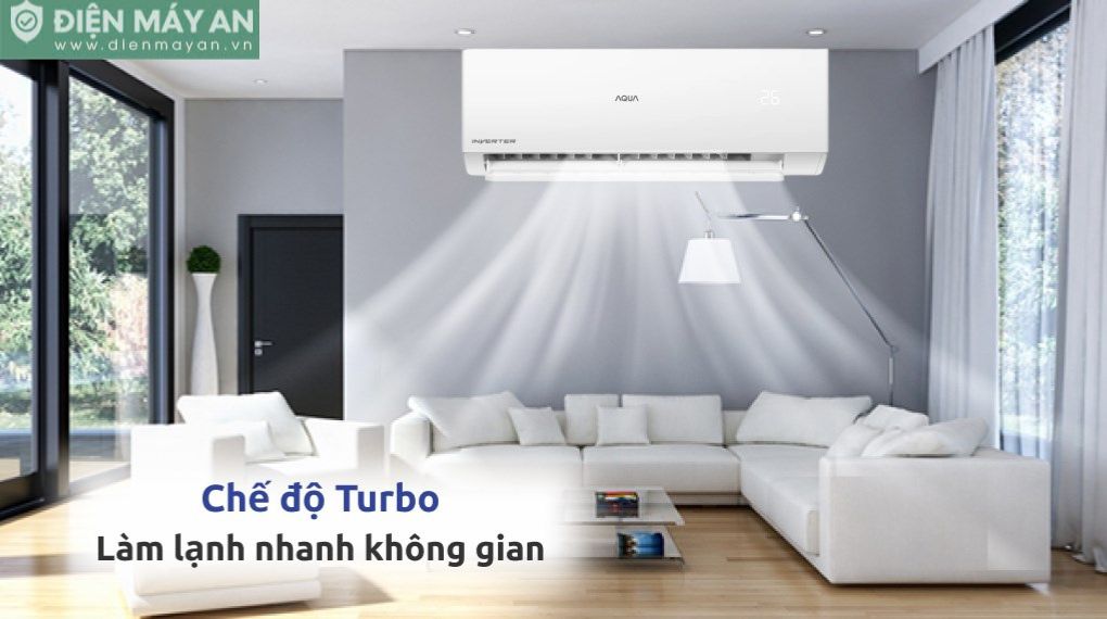 Điều hòa Aqua Inverter 24000 BTU 1 chiều AQA-RV24QA2